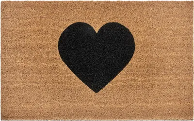 Produktbild von Hanse Home Mix Mats Fußmatte Kokos Black Heart