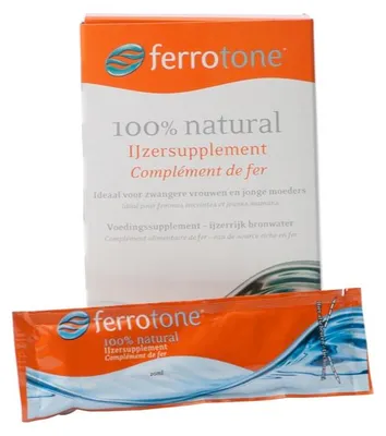 Productafbeelding van Ferrotone IJzersupplement (14 stuks)
