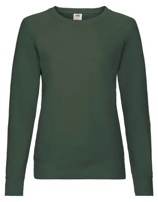 Zdjęcie produktu dla Bluza damska - FOL RAGLAN SWEAT/W - bottle green - rozmiar 2XL