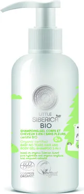 Image de Natura Siberica Organic Certified Baby No Tears Hair And Body Gel Shampoo 2in1 250ml