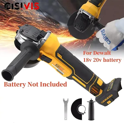 Produktbild von Akku-Winkelschleifer, bürstenlose Motoren, Metallschleifer, neu für Dewalt 18V Akku