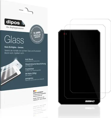 Produktbild von 2x Schutzfolie für Chigee AIO-6 MAX - Anti-Shock 9H Folie dipos Glass Kunststoffglas
