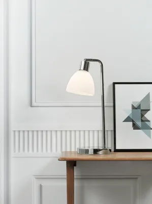 Obrázek produktu pro Stolní lampa Nordlux Ray, stříbrná, Ip20, 40W, 63201033