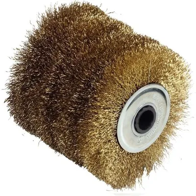 Produktbild von Fartools 110885 Bürste mit Messingdraht, 0,3 mm, Ø 120 mm, L 100 mm