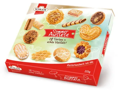 Image de Schulte Sélection d'été non chocolatée 12 variétés différentes 235g