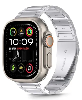 Zdjęcie produktu dla Tech-Protect Stainless Classic Apple Watch 6 / 7 / 8 / 9 / 10 / Se / Ultra 1 / 2 (44 / 45 / 46 / 49 Mm) Silver