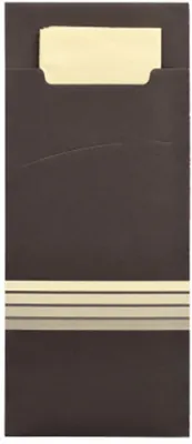 Produktbild von Papstar 86701, Schwarz, Cremefarben, Rechteck, 520 Stück(e), 200 mm, 85 mm