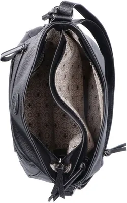 Produktbild von Rieker Damen Umhängetasche gestepptes Detail H1481, Farbe:Schwarz