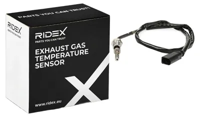 Produktbild von RIDEX 3938E0210 Abgastemperatursensor für VW Transporter V Bus (7HB, 7HJ, 7EB, 7EJ, 7EF, 7EG, 7HF, 7EC) M14x1,5 500mm