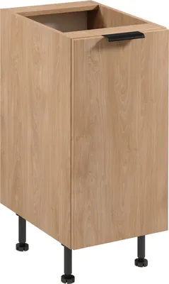 Produktbild von küchenunterschrank 40 cm küchemöbel ohne Arbeitsplatte, Sorento D40 Sonoma Eiche