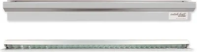 Produktbild von HYGOSTAR Wandklemmschiene Catch-ball-System Infobord Power-grip weiß