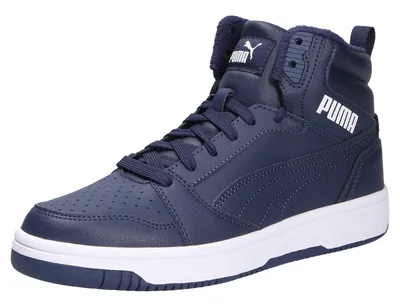Produktbild von Puma Jungen Sneaker, blau(newnavypumawhite (003)), Gr. 5