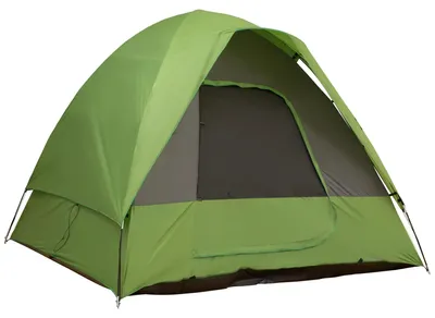 Immagine prodotto di Tenda da campeggio - Tenda familiare automatica per 4-5 persone - Tela - 300 x 300 x 230 cm - Verde militare