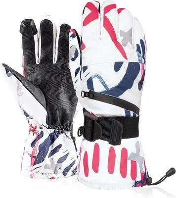 Productafbeelding van Famanu skihandschoenen - Waterdicht, warm, geschikt voor touchscreen, maat S