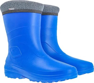 Zdjęcie produktu dla DEMAR damskie buty gumowe LUCY ultralekkie buty przeciwdeszczowe z podszewką ogrodowe buty robocze EVA Blue 39