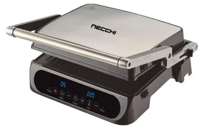 Produktbild von Necchi Kontaktgrill 2000 W Grau