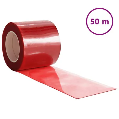 Produktbild von Türvorhang Rot 200x1,6 mm 50 m PVC