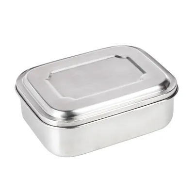 Produktbild von HI 12229 Edelstahl Vesperdose Brotdose Lunchbox 800ml
