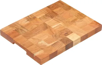 Image de Bloc de hachage 40×30×3,8 cm Acacia massif
