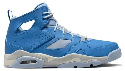 Image de Jordan Flight Club '91, couleur Legend Blue, détails Pure Platinum et Sail - Taille EU 46