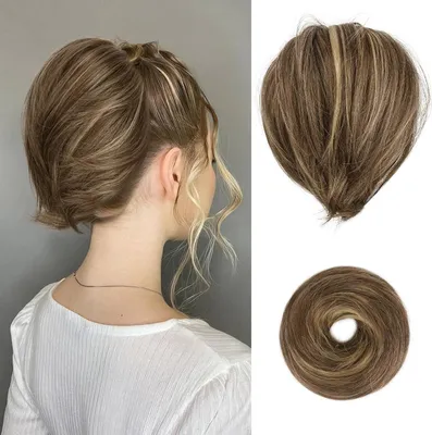 Obrázok produktu pre BARSDAR Príčesok do vlasov Syntetická hnedá popolavá blond 20cm