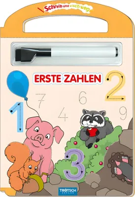 Produktbild von Trötsch Erste Zahlen Schreib und wisch weg mit Stift