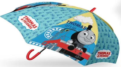 Obrázok produktu pre Thomas & Friends - "Lets Go" dáždnik na palici pre deti 1258 (jedna veľkosť) (modrý)