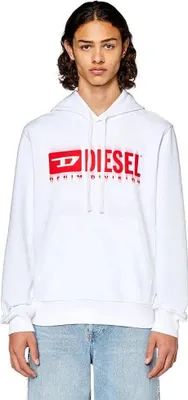 Produktbild von Diesel Ginn L5 Kapuzenpullover Weiß S Herren Weiß S
