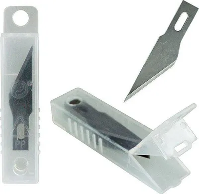 Image de Lames de couteau de modelage scalpel 10 pcs Titanum