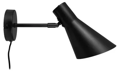Produktbild von Wandleuchten Wandlampe LED Wandbeleuchtung Leselampe Deko Nachttischlampe Wohnzimmer Metall Schlafzimmer DL12 schwarz