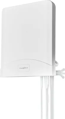 Produktbild von Nedis 5G / 4G / 3G Antenne / 5G / Innen- und Aussenbereich / 698-5000 MHz / Verstärkung dBi (bei Antennenkabel): 6 dB / 2.50 m / Weiss