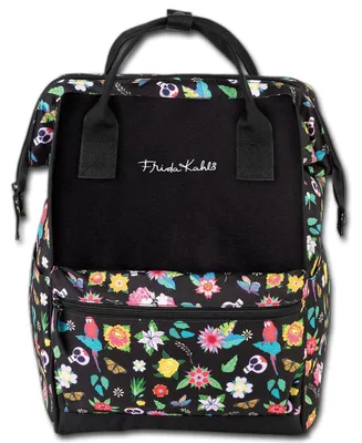 Produktbild von Frida Kahlo Polyester schwarz Rucksack Cityrucksack Damen D3ORI800S