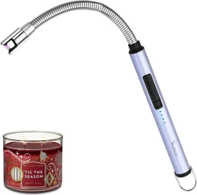 Produktbild von SUPRUS wiederaufladbarer Lichtbogen-Kerzenanzünder mit Sicherheitsfeuerzeug