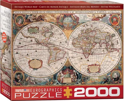 Immagine prodotto di puzzle da 2000 pezzi Mappa del mondo antico Orbis Geographica