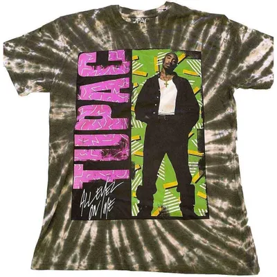 Obrázek produktu pro 2Pac All Eyez On Me (Wash Collection) Green XL Tričko