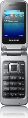Produktbild von Samsung GT-C3520, 6,1 cm (2.4"), 320 x 240 Pixel, TFT, MicroSD (TransFlash), 28 MB, 16 GB