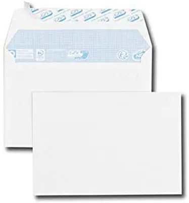 Image de GPV Enveloppes C6 114 x 162 mm blanc sans fenêtre 50 enveloppes