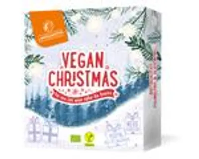 Produktbild von Landgarten Vegan Christmas Adventskalender 2026 mit 24 Bio Schoko-Snacks