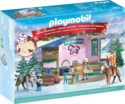 Productafbeelding van Adventskalender kerstmis in het ruitercafé - 24 verrassingen met speelfiguren