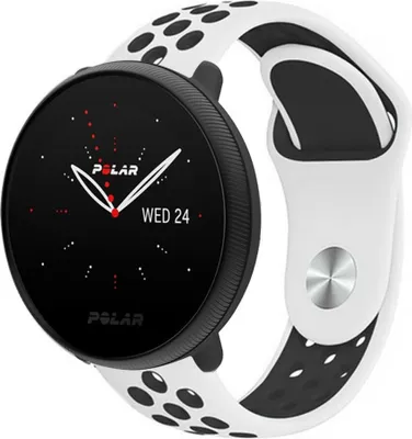Produktbild von Strap-it Polar Ignite 3 Sportarmband (Weiß/Schwarz)