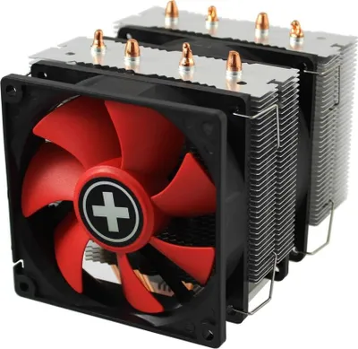 Zdjęcie produktu dla Xilence XC044, Chlodnica/wentylator, 9,2 cm, 600 RPM, 2200 RPM, Czarny, Czerwony