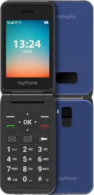 Produktbild von myPhone Flip LTE (Schwarz) Single-SIM 2,8" TFT 240x320/128MB/48MB RAM/SD-Karte/4G LTE