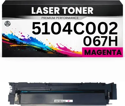 Produktbild von Toner kompatibel für Canon Cartridge 067H Magenta / 5104C002 imageClass LBP633Cdw LBP632Cdw LBP631Cw MF651Cw MF653Cdw MF654Cdw MF655Cdw MF656Cdw in Magenta