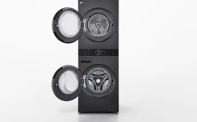 Immagine prodotto di LG WT1210BBF.APBQKIS lavasciuga Libera installazione Caricamento frontale Nero