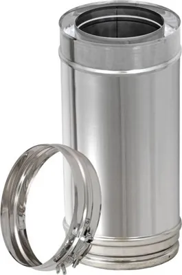 Produktbild von Schornstein Längenelement 250 mm Edelstahl DW DN 150