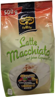 Zdjęcie produktu dla Krueger Family Latte Macchiato Classico 500g mit feiner Espresso-Note