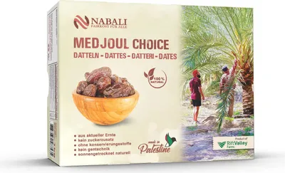 Produktbild von Rift Valley Medjoul Datteln Choice aus Palästina 1KG