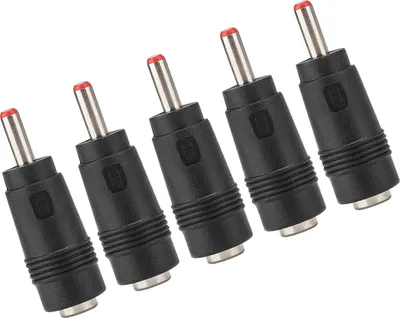 Zdjęcie produktu dla 5 SZTUK 5,5 x 2,1 żeńskie na 3,5 x 1,35 mm męskie złącze adaptera DC Konwerter zasilania routera