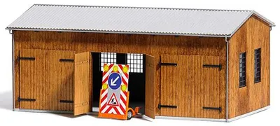 Produktbild von Busch 1456 - 1/87 / H0 Fahrzeughalle - Neu