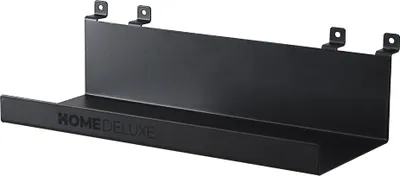 Produktbild von HOME DELUXE Regal für Akustikpaneel RESONA - 25 x 11 cm schwarz Matt| Wandregal, Wandorganizer, Schweberegal